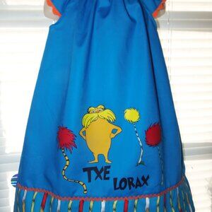 Lorax Dr Seuss Baby Girl Dress NEW